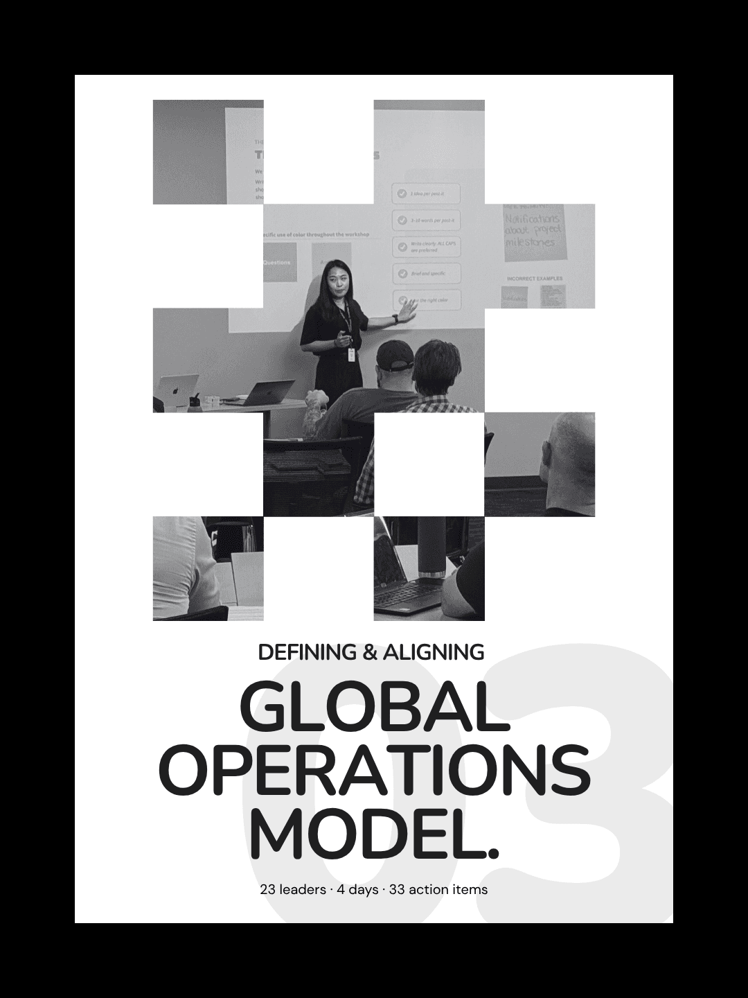 Setting the foundations for global operations transformation